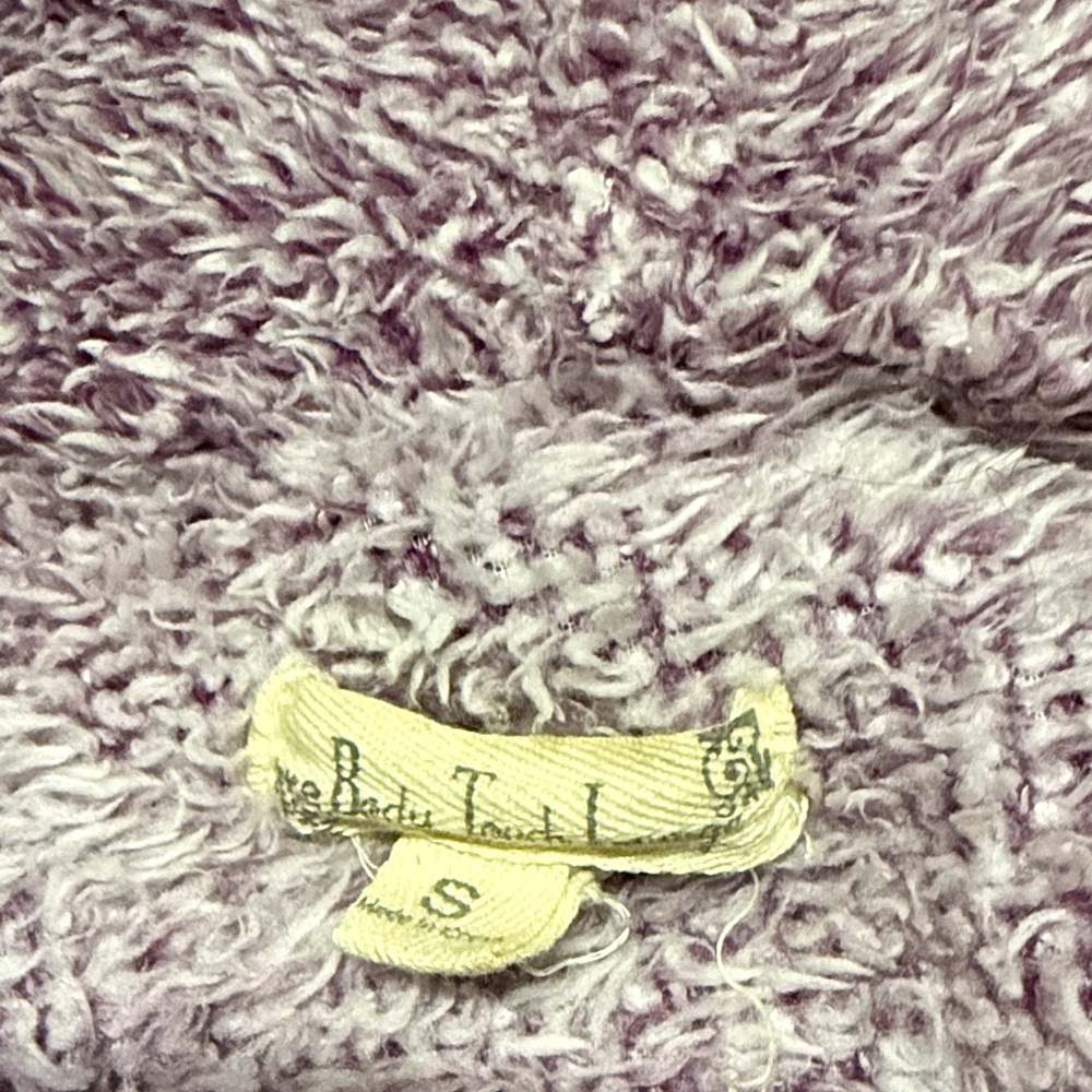 Cozy Purple Fuzzy Robe - Picture 2 of 3